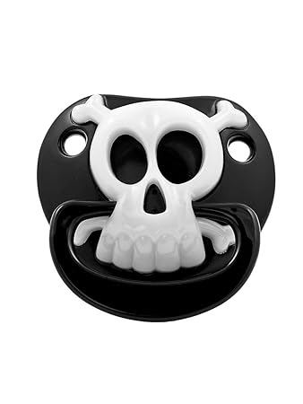 skull pacifier