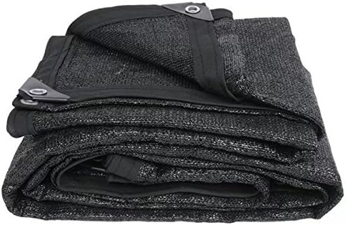 HomeABC Shade Cloth Sunblock Mesh 50% UV Resistant Net For Garden Flower Plant Pond Garage,13ft x 20ft,Black