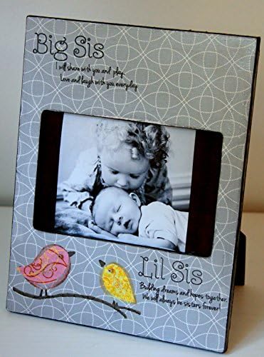Big Sister Little Sister, Big Sis, Sisters, New baby, Sibling, Picture Frame, Custom, Picture Frame Personalized Sisters Gift Children