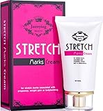 Stretch Mark Remover Cream - Safe Stretch Marks Removal Cream with Snail Secretion Filtrate, Tightens Loose Skin & Heals Stretch Marks Caused by Pregnancy, Weight Gain, Bodybuilding - NET 2.82 Oz. (80 G.)