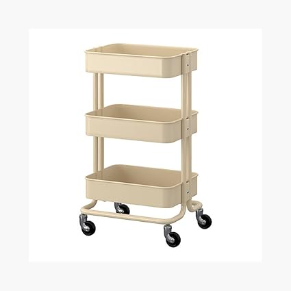 Amazon Com Raskog Home Kitchen Bedroom Storage Utility Cart