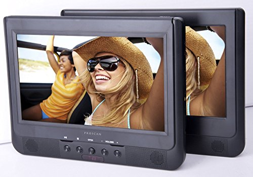 Proscan/Sylvania PDVD1037/SDVD1037 10.1-Inch Dual Screen Portable DVD Player (Certified Refurbished)