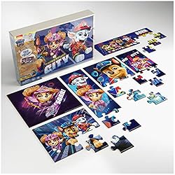 PAW Patrol: The Movie, 7 Wood Puzzles Jigsaw Bundle