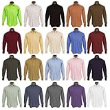 Men's Wrinkle Free Cotton Blend French Cuff Dress Shirts