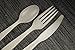 ZenCo Biodegradable Compostable Disposable Cutlery - 100 Spoons Large 6.5