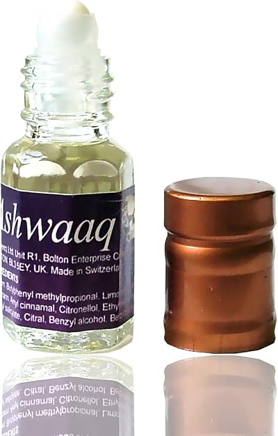 Al Aneeq Ashwaaq Perfume Oil 3ml | Unisex Arabic Fragrance | Bergamot Mango