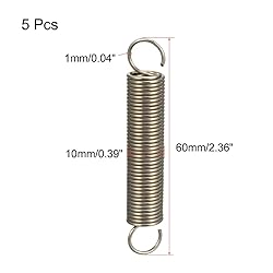 uxcell Extended Compressed Spring Wire Diameter
