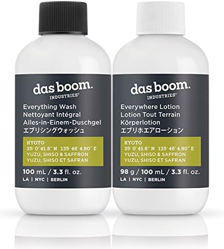 Das Boom Travel Size Lotion and Wash Duo (Kyoto)