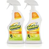 OdoBan Odor Eliminator & Disinfectant Ready-to-Use, Citrus Scent (32 Ounces, 2 Pack)