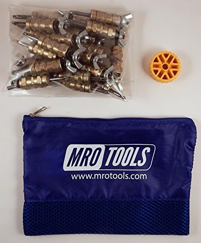 25 3/16 Standard Wing-Nut Cleco Fasteners w HBHT Tool &amp; Carry Bag (KWN1S25-3/16)