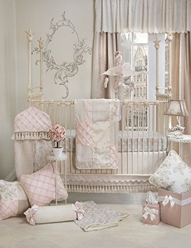 Florence 4 Piece Baby Crib Bedding Set with Bumper by Glenna Jean