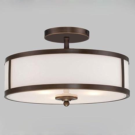 Modern Ceiling Light Fabric Drum Shade Gray Pendant Light Suitable