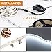 Onforu LED Strip Lights, 49.2FT 6000K Daylight Tape Light,12V Flexible Ribbon Lights