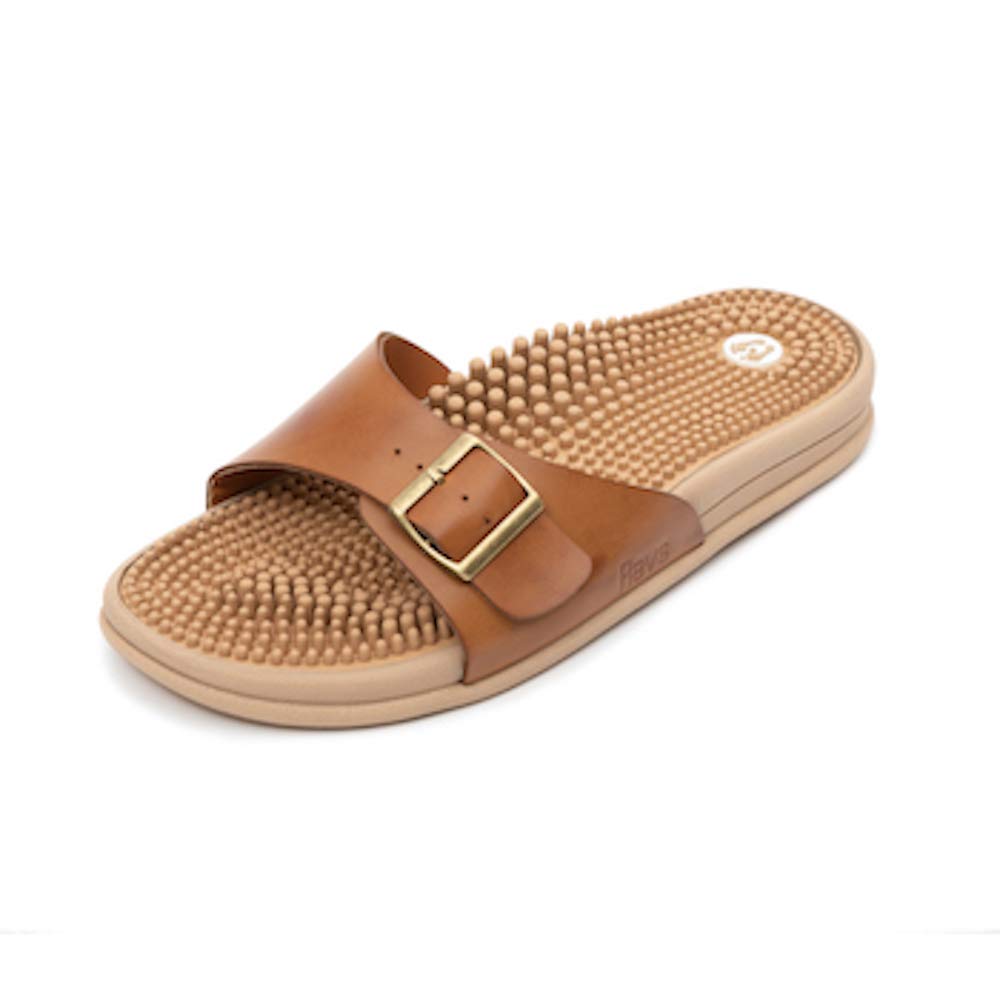 Premium Acupressure & Reflexology Massage Sandals - for Men and Women - Shock Absorbing & Cushion Sole with Orthotic Arch Support - Relieves Back Pain, Plantar Fasciitis and Boosts Circulation