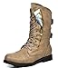DREAM PAIRS Women's New Winter Lace Up Combat Booties Boots