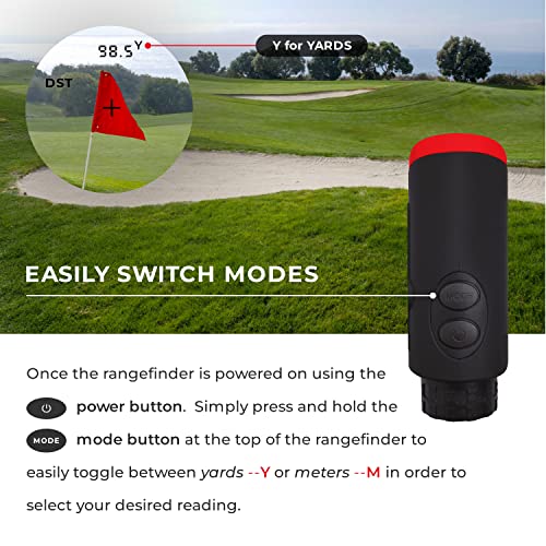 My Golfing Store Gen 3 Eagle Eye Laser Golf Rangefinder with Slope
