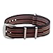 BluShark - The Original Premium Nylon Watch Strap - Multiple Sizes and Styles - 20mm Vintage Bond Premium Buckle