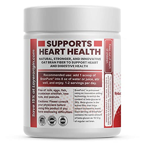 Super Concentrated Oat Bran to Lower Cholesterol and Support Heart