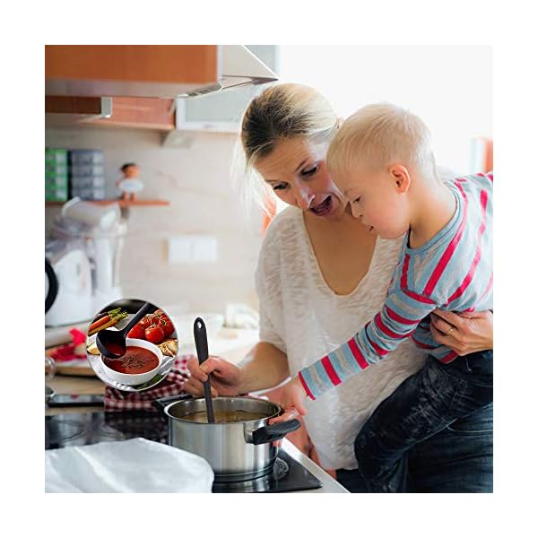 Silicone-Kitchen-Utensils-Set-3-Piece-Ladle-Slotted-Spoon-Slotted-Turner-Included-Durable-and-Non-Stick-Cooking-Utensils-for-Frying-Serving-Baking Silicone Kitchen Utensils Set for Cooking, 3 Pieces Nonstick Ladle, Slotted Spoon and Slotted Turner, Durable Cooking…