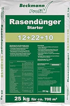 Rasendünger Starter 25 kg für ca. 700 m²