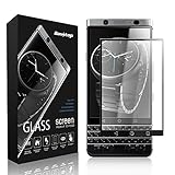 BlackBerry KEYone Screen Protector, BASSTOP Full Coverage Tempered Glass Protector [Bubble Free] [3D Touch Compatible] [Scratch Resistant], Fit for BlackBerry KEYone