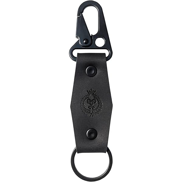 Ru Xing Genuine Leather Keychains Holder Metal Keyring Car Key