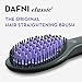 DAFNI The Original Hair Straightening Ceramic Brush – 120V for use in US & Canada Only