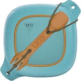 UCO 4-Piece Camping Mess Kit with Bowl, Plate and 3-in-1 Spork Utensil Set, Classic Blue