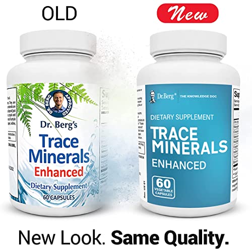 Dr. Berg's Trace Minerals Enhanced Complex Complete with 70+ Nutrient