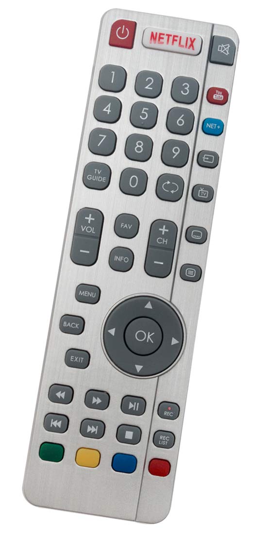 ALLIMITY DR-0438 Remote Control Replacement Fit for TV LC-40CFG6242E LC-40CFG6351K LC-43CUG8461KS LC-49CFG6351K LC-49CFG6352K LC-49CUG8462KS LC-55CFG6352K LC-43CUG8462KS