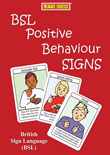 Bsl Positive Behaviour Signs British Sign Language Lets - 