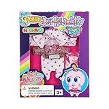 Distroller Neonate Nerlie Girl Clothing Pink & Gray Polka Dot Sweater with Headband Bow & Shoes - Mexico KSI-Merito Exclusive