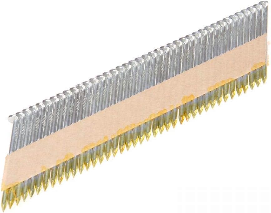Tacwise 1125 Extra Galvanised Framing Nails 2.8 / 65 mm, D Head, Ring Shank, 34° Inclined, Paper Collated, Pack of 3300 - Image 4