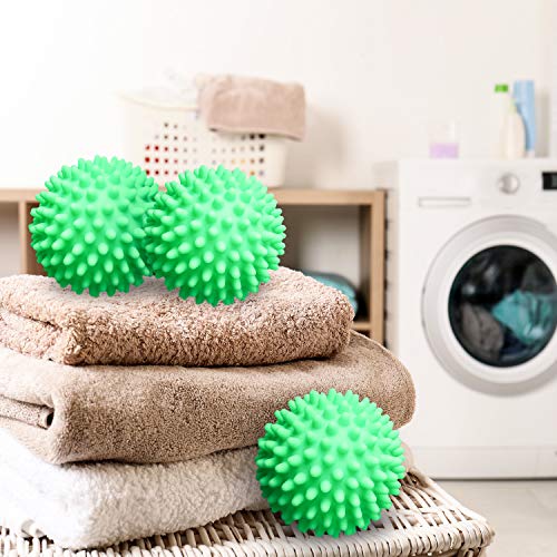 6 Pieces Laundry Will Drying Balls Reusable Dryer Balls Replace Laundry Drying Fabric Softener