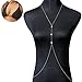 Bikini Beach Crossover Harness Necklace Waist Belly Body Chain Jewelry Women