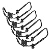 2-Pairs-Folding-Kayak-Carrier-Boat-Canoe-Rack-Snowboard-J-Bar-Roof-Top-Mounted