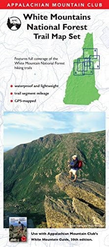 AMC White Mountain National Forest Trail Map Set, 3rd (Appalachian Mountain Club) Map – Folded Map, April 17, 2012