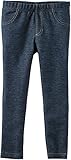 Carters Baby Girls Denim Pull-On Leggings