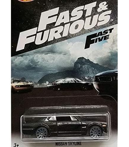 ミニカー HotWHeeLs FAST&d FURIOUS FAST IMPORTS Hot Wheels Fast & Furious Original Fast Nissan Skyline GT-R