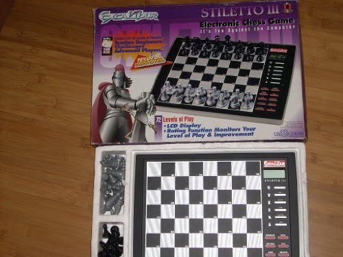 Excalibur Stiletto 3 Eletronic Chess Game