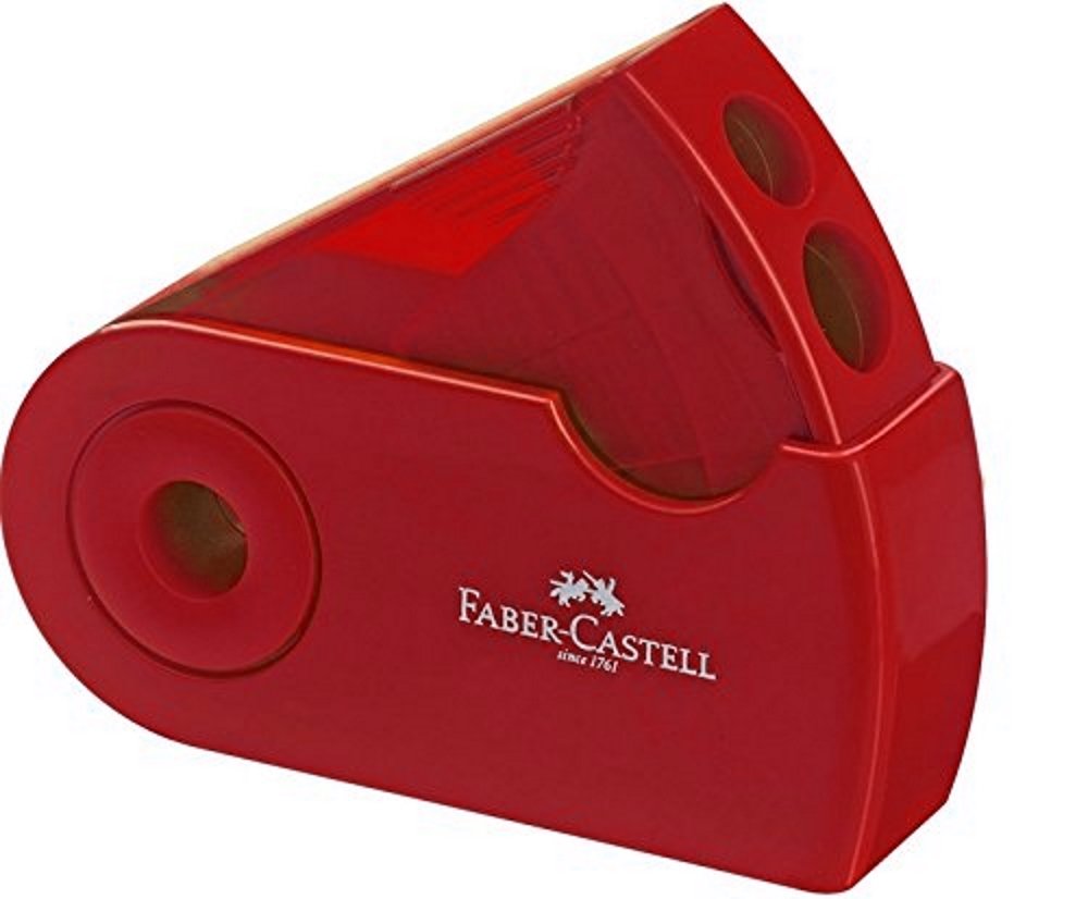 Faber-Castell Red Double Tip Pencil Sharpener