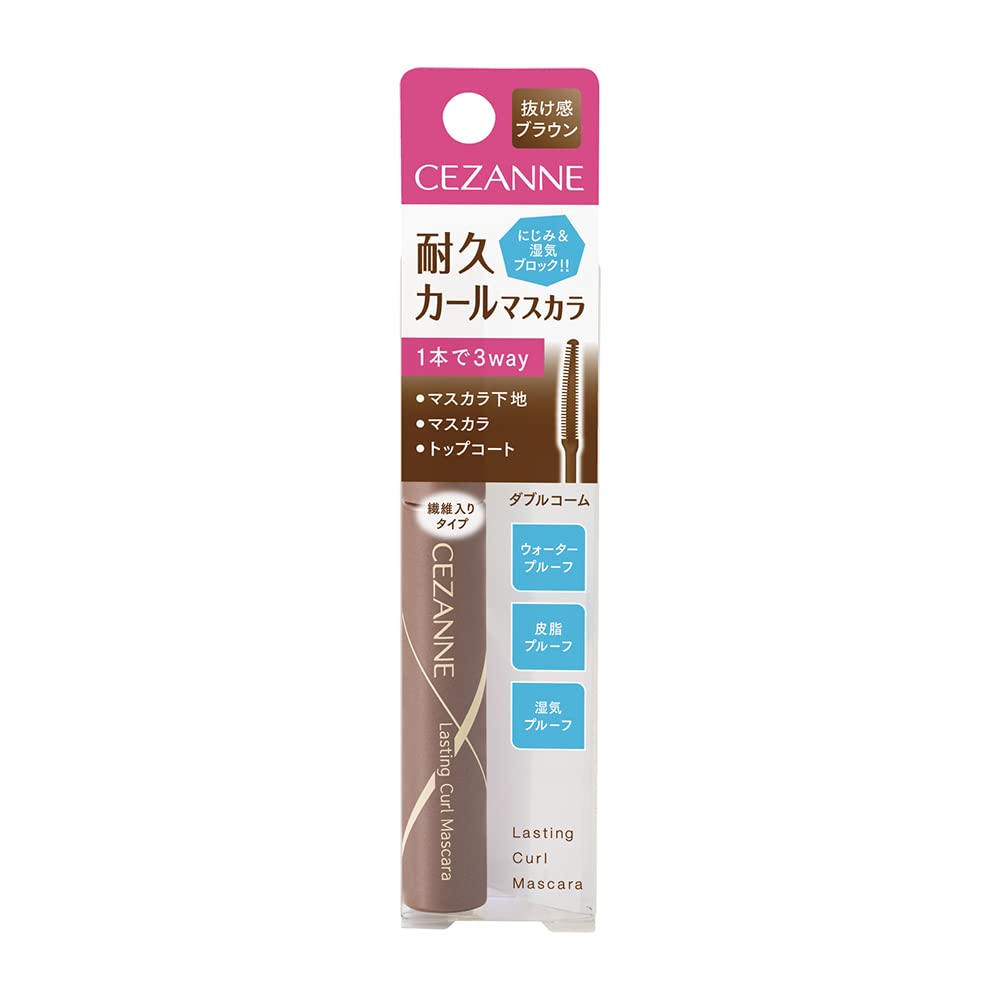 Cezanne Lasting Curl Mascara ‐ Brown