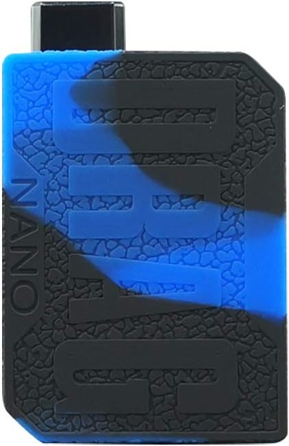 KKmod for Drag Nano Silicone Case, Anti-Slip Protective Texture Cover Sleeve Skin Sheild (BlackBlue)