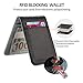 YOOMALL Leather Money Clip Wallet for Men RFID Blocking Minimalist Card Holder Slim Front Pocket Wallets