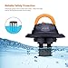 Tacklife Wet Dry Vacuum 5 Gallon, 5.5 Peak HP with 20 FT Clean Range, 4-layer Filtration System and Safety Buoy Technology for Dry/Wet/Blowing, Multipurpose Accessories Included - PVC01A