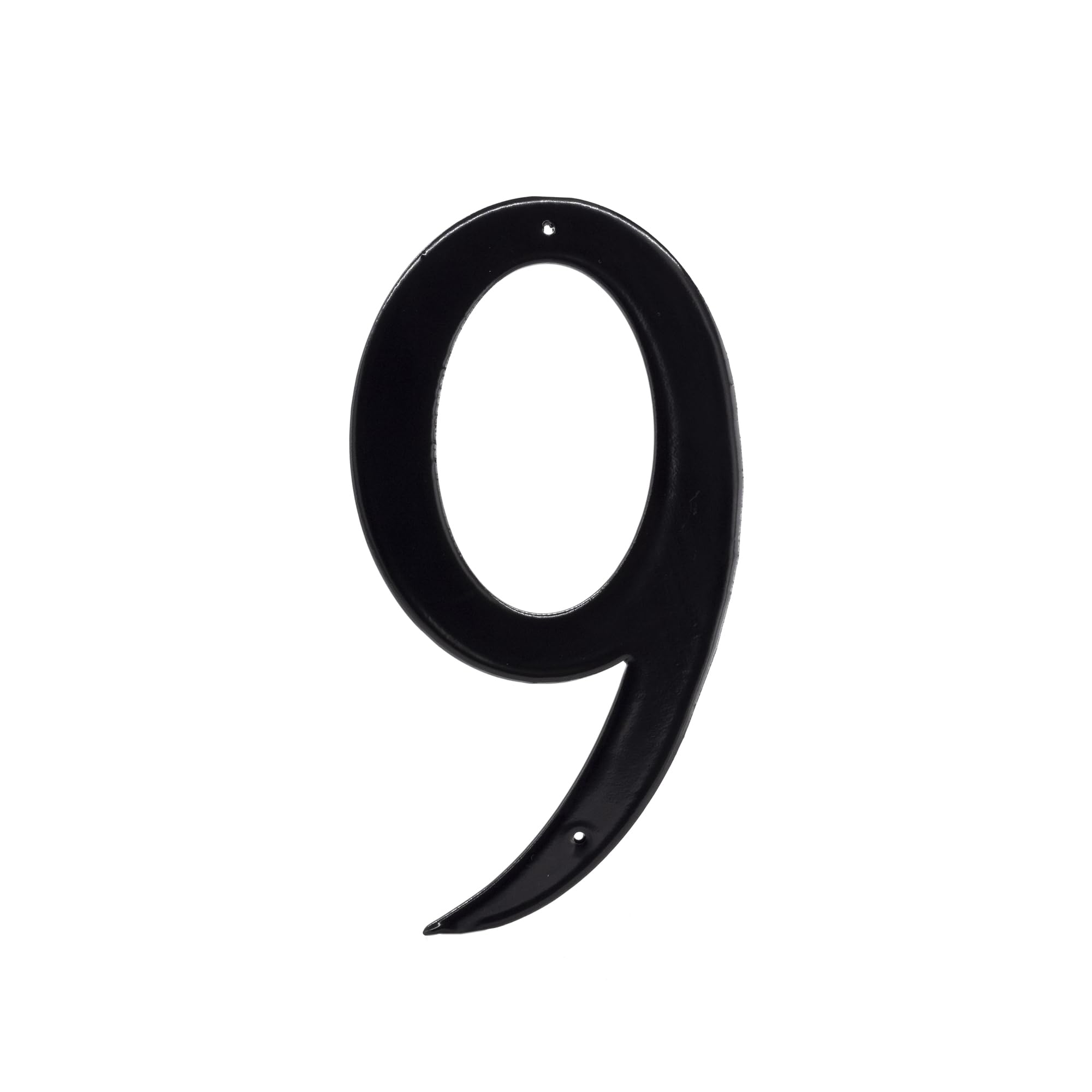 Montague Metal Products Standard Font Individual House Number, 9, 12-Inch