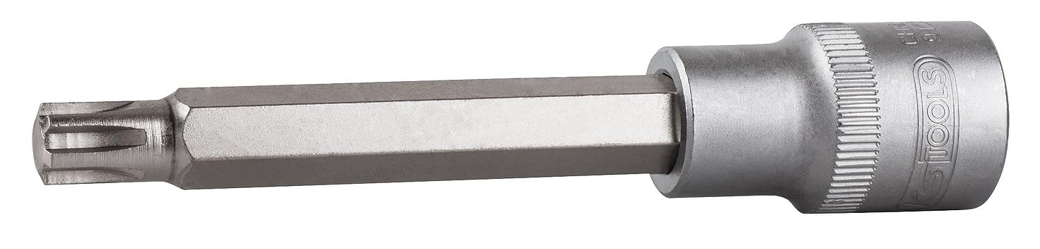 KS Tools 911.4554 1/2 Inch Bit Socket for RIBE Screws M10.1 160 mm