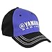 OEM Yamaha Racing Black & Blue Finish Line Cap Hat CRP-13HRC-BL-NS