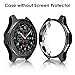 EZCO 2-Pack Case Compatible with Samsung Galaxy Watch 42mm, Soft TPU Plated Case Protector Bumper Shell for Galaxy Smart Watch 42mm SM-R800