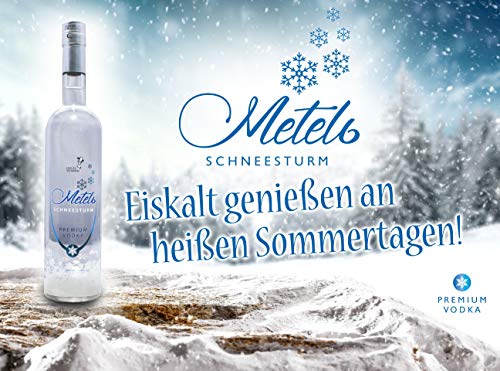Vodka Metel, Schneesturm, 40% vol., 0,7 L. – Bild 4